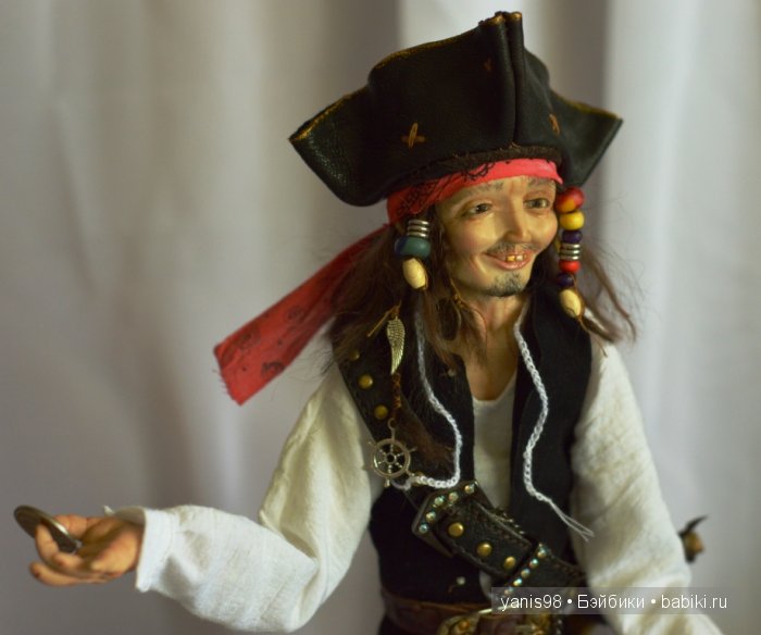 Авторская кукла Пират Джек (фото 4)