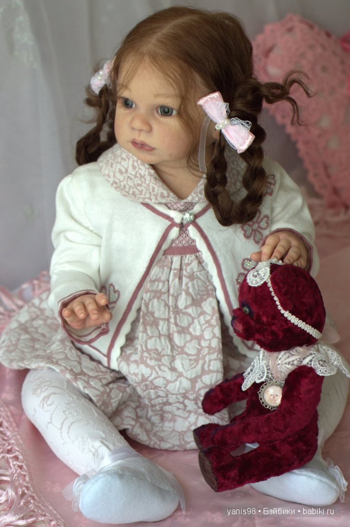 Кукла реборн Скарлет! Молд Gabriela от Regina Swialkowski (фото 7)