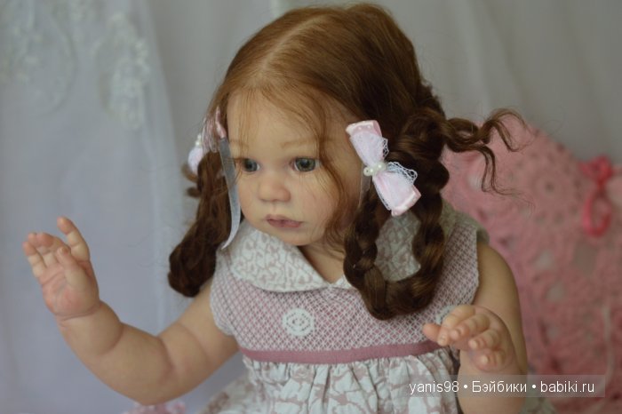 Кукла реборн Скарлет! Молд Gabriela от Regina Swialkowski (фото 10)