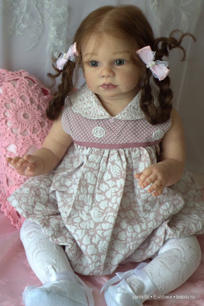 Кукла реборн Скарлет! Молд Gabriela от Regina Swialkowski (фото 9)