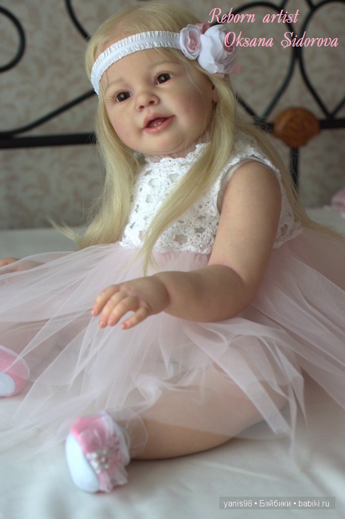 Кукла реборн Кати-Мари из одноименного молда Katie-Marie скульптора Ann Timmerman