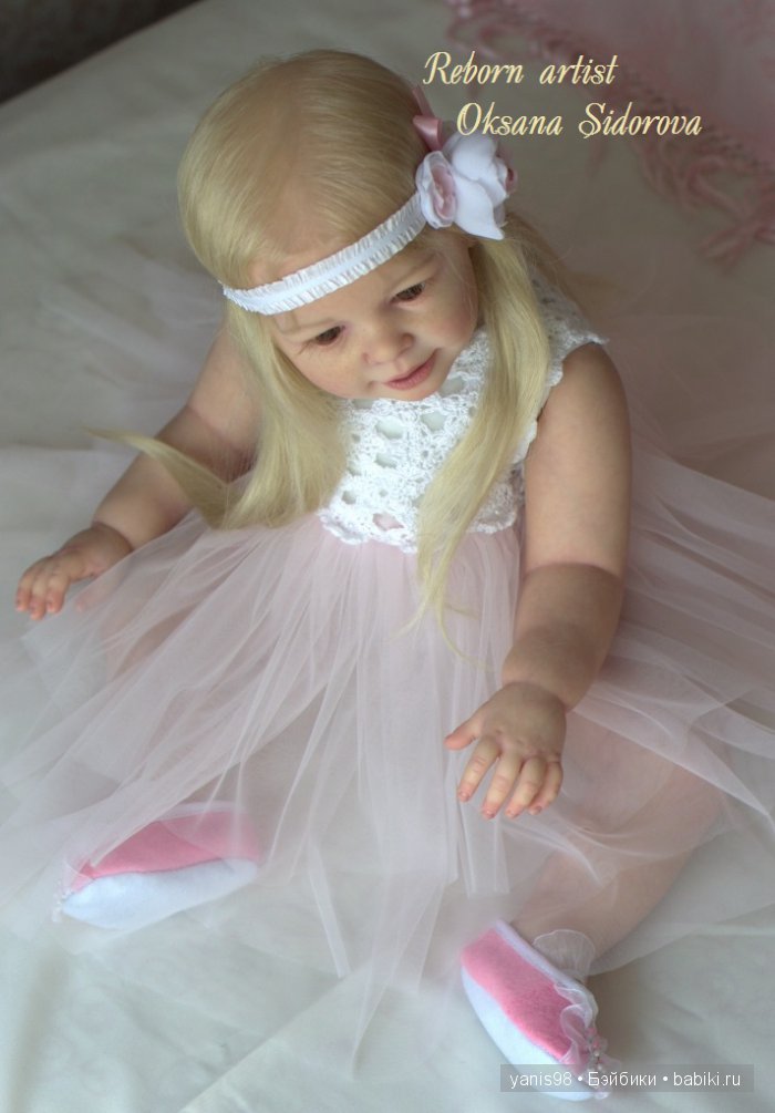 Кукла реборн Кати-Мари из одноименного молда Katie-Marie скульптора Ann Timmerman