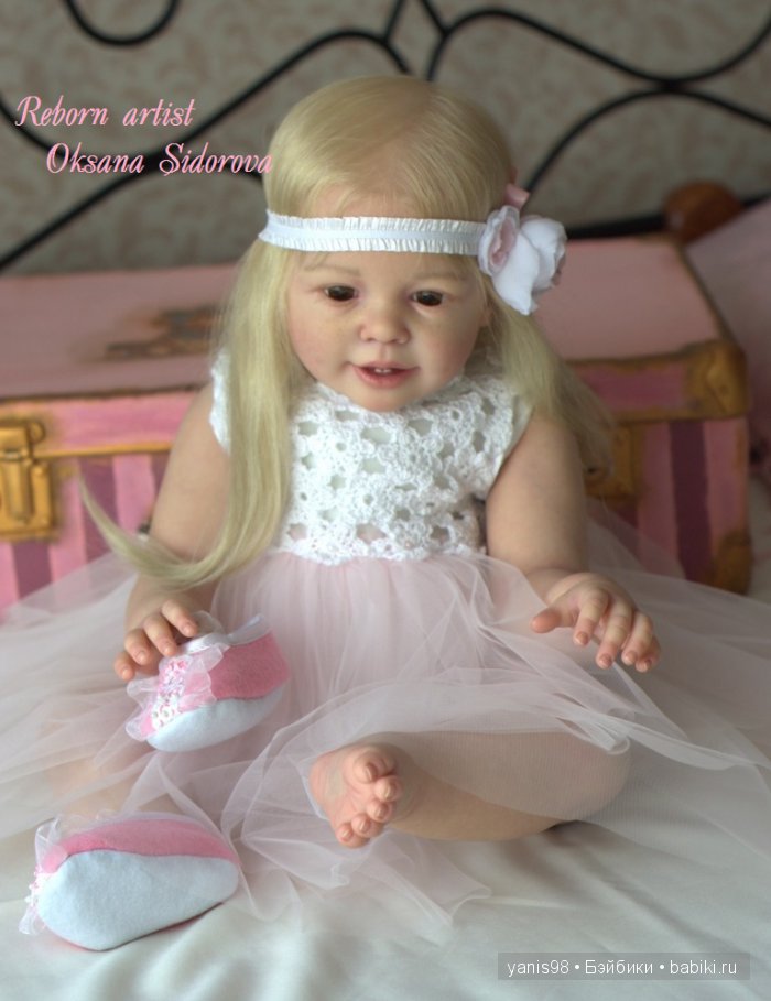 Кукла реборн Кати-Мари из одноименного молда Katie-Marie скульптора Ann Timmerman