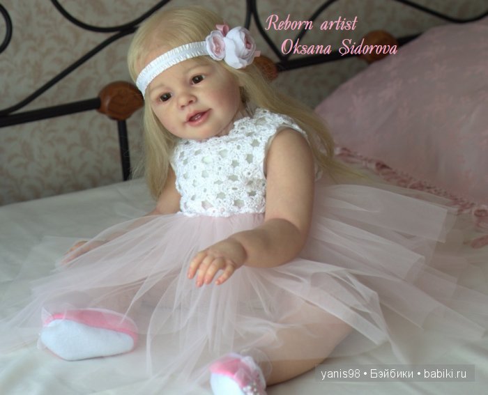Кукла реборн Кати-Мари из одноименного молда Katie-Marie скульптора Ann Timmerman