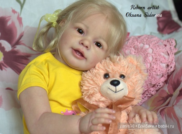 Кукла реборн Кати-Мари из одноименного молда Katie-Marie скульптора Ann Timmerman (фото 10)