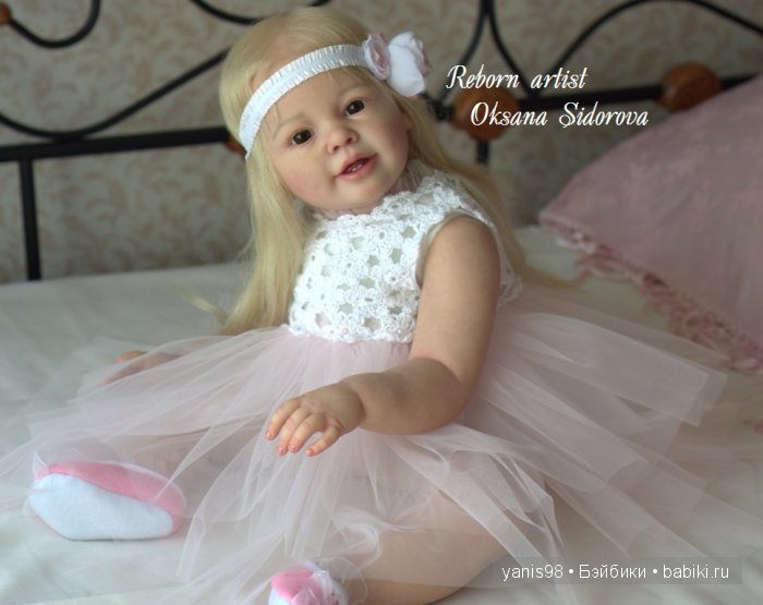Кукла реборн Кати-Мари из одноименного молда Katie-Marie скульптора Ann Timmerman