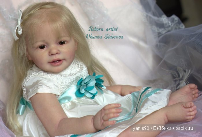 Кукла реборн Кати-Мари из одноименного молда Katie-Marie скульптора Ann Timmerman (фото 4)