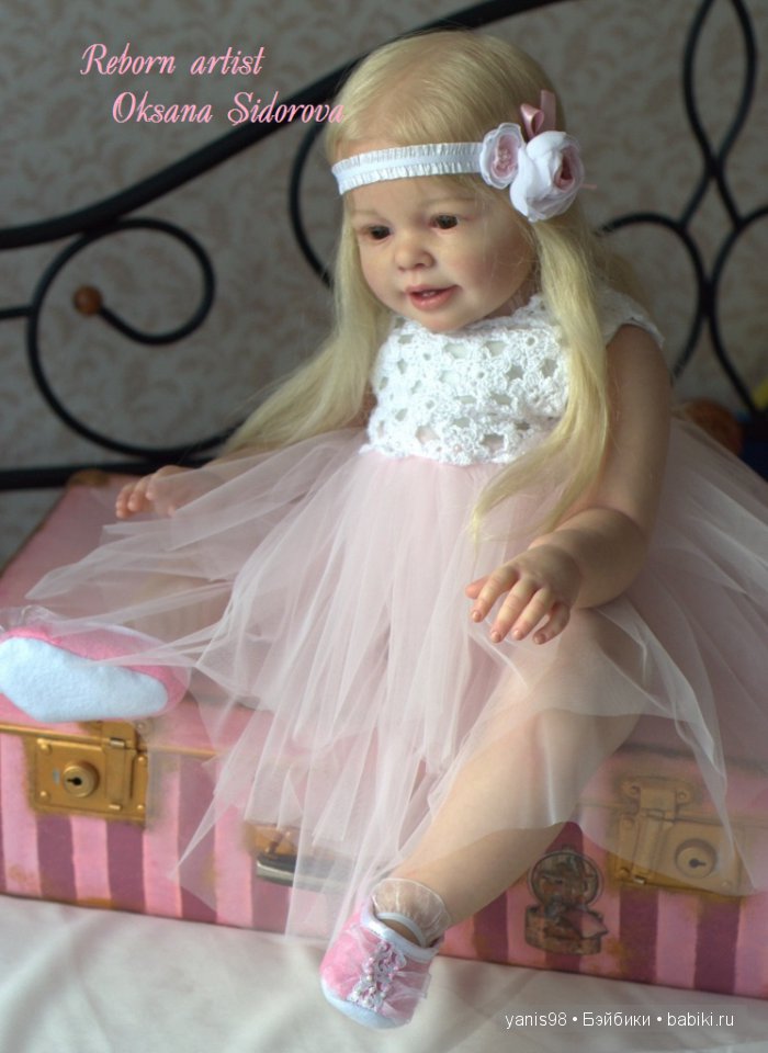 Кукла реборн Кати-Мари из одноименного молда Katie-Marie скульптора Ann Timmerman