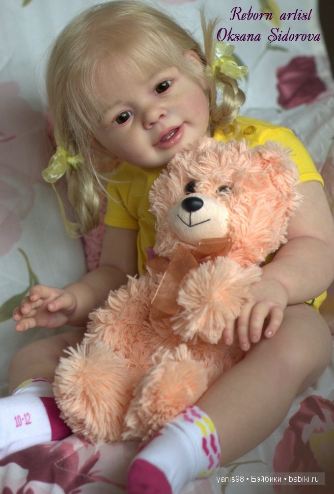 Кукла реборн Кати-Мари из одноименного молда Katie-Marie скульптора Ann Timmerman