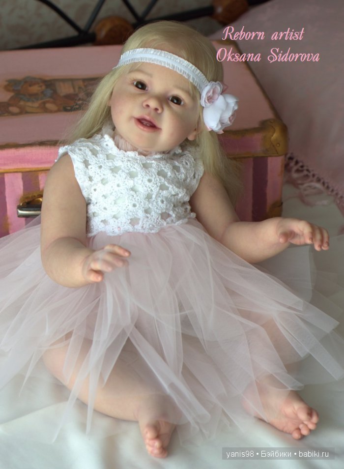 Кукла реборн Кати-Мари из одноименного молда Katie-Marie скульптора Ann Timmerman