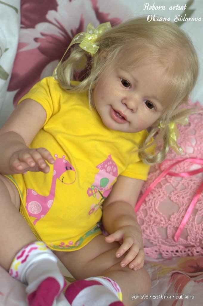 Кукла реборн Кати-Мари из одноименного молда Katie-Marie скульптора Ann Timmerman