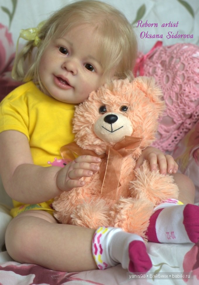 Кукла реборн Кати-Мари из одноименного молда Katie-Marie скульптора Ann Timmerman (фото 9)
