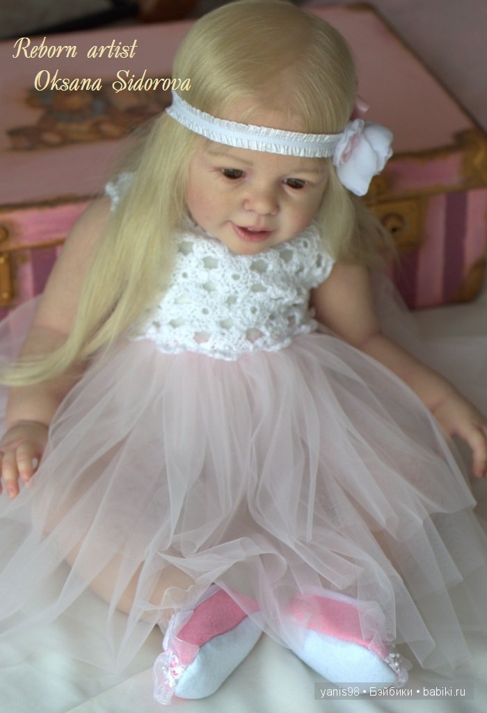 Кукла реборн Кати-Мари из одноименного молда Katie-Marie скульптора Ann Timmerman