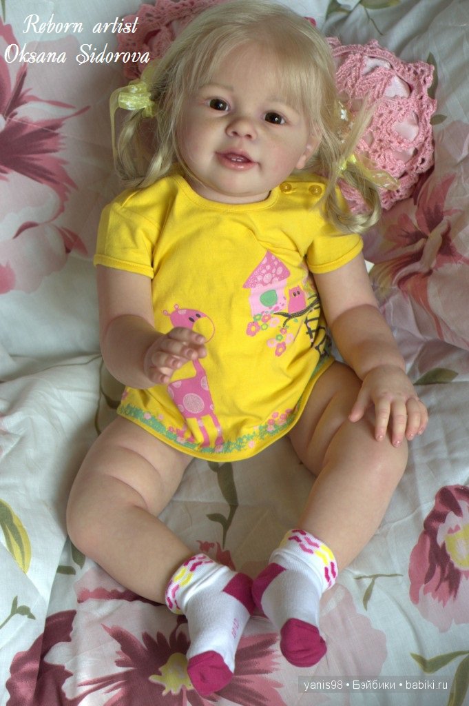 Кукла реборн Кати-Мари из одноименного молда Katie-Marie скульптора Ann Timmerman