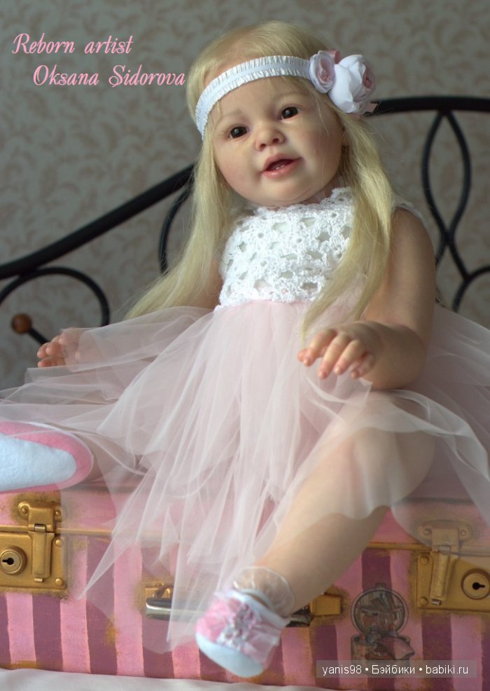 Кукла реборн Кати-Мари из одноименного молда Katie-Marie скульптора Ann Timmerman