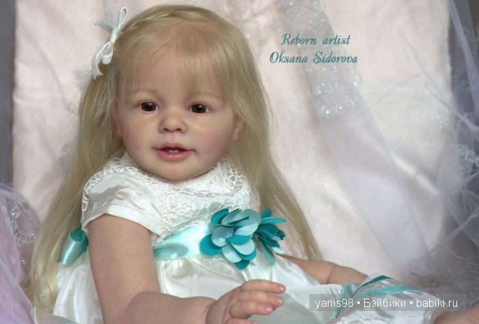Кукла реборн Кати-Мари из одноименного молда Katie-Marie скульптора Ann Timmerman (фото 2)