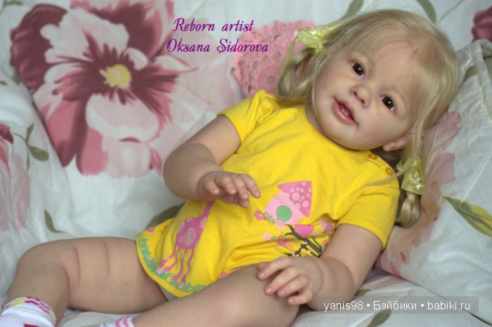 Кукла реборн Кати-Мари из одноименного молда Katie-Marie скульптора Ann Timmerman