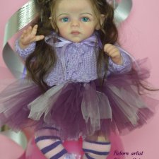 Петунья - девочка на шаре. Молд Petunia by Marita Winters