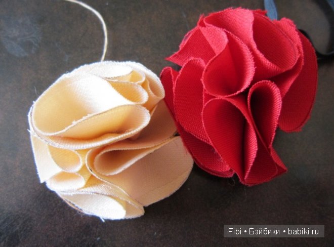 Цветок на ободок для куклы своими руками! Мастер-класс