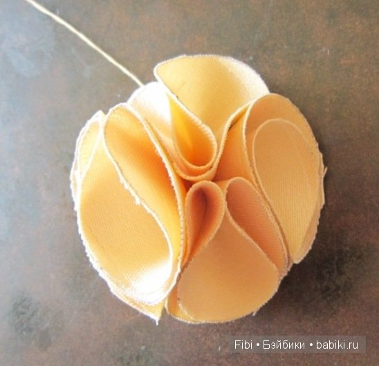 Цветок на ободок для куклы своими руками! Мастер-класс