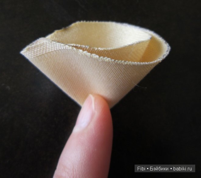 Цветок на ободок для куклы своими руками! Мастер-класс (фото 2)