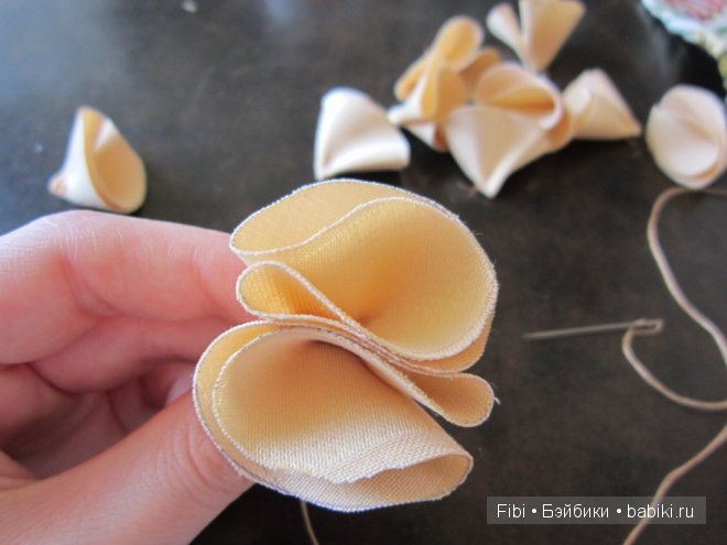 Цветок на ободок для куклы своими руками! Мастер-класс