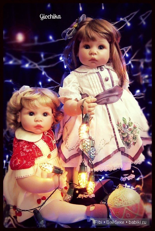 Новогодние фонарики! Мои куклы Lee Middleton (фото 3)