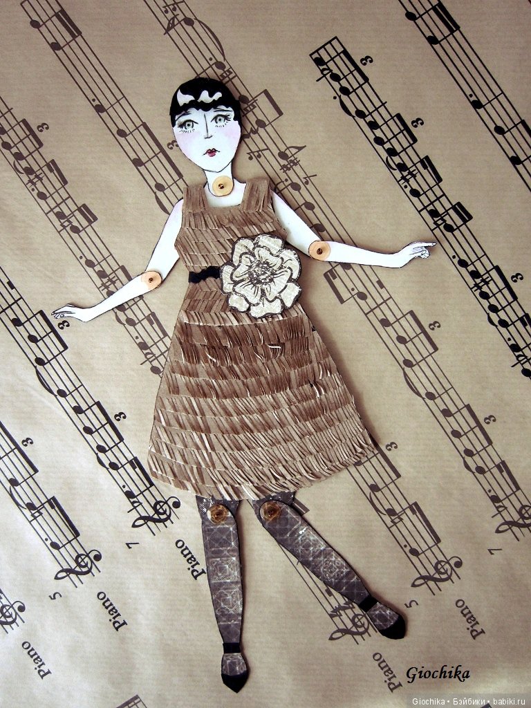 Делаю бумажных кукол (часть I)