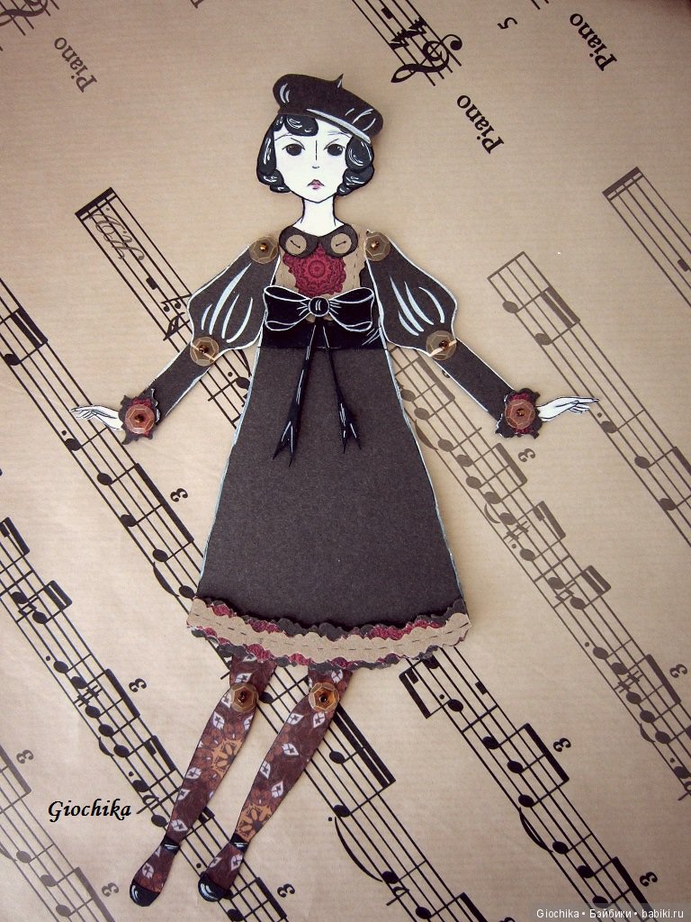 Делаю бумажных кукол (часть I) (фото 7)