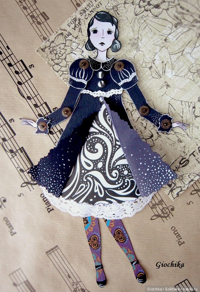 Делаю бумажных кукол (часть I) (фото 3)