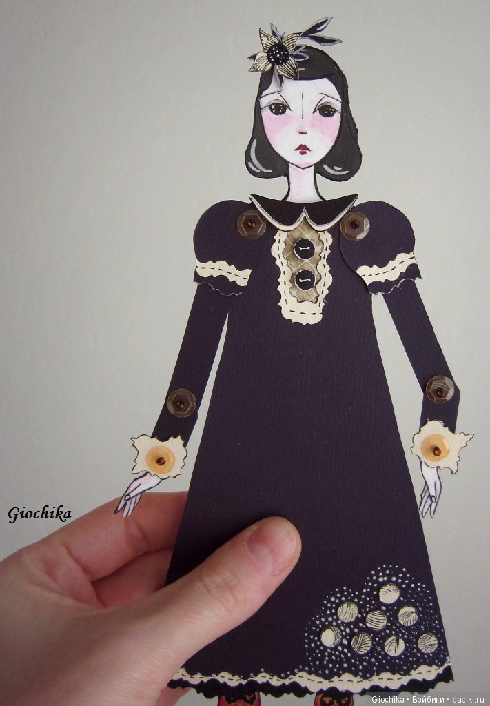 Делаю бумажных кукол, часть II (фото 4)