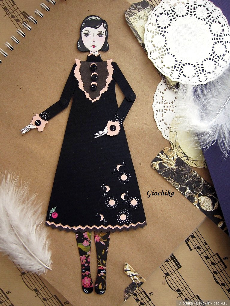 Делаю бумажных кукол, часть II (фото 5)