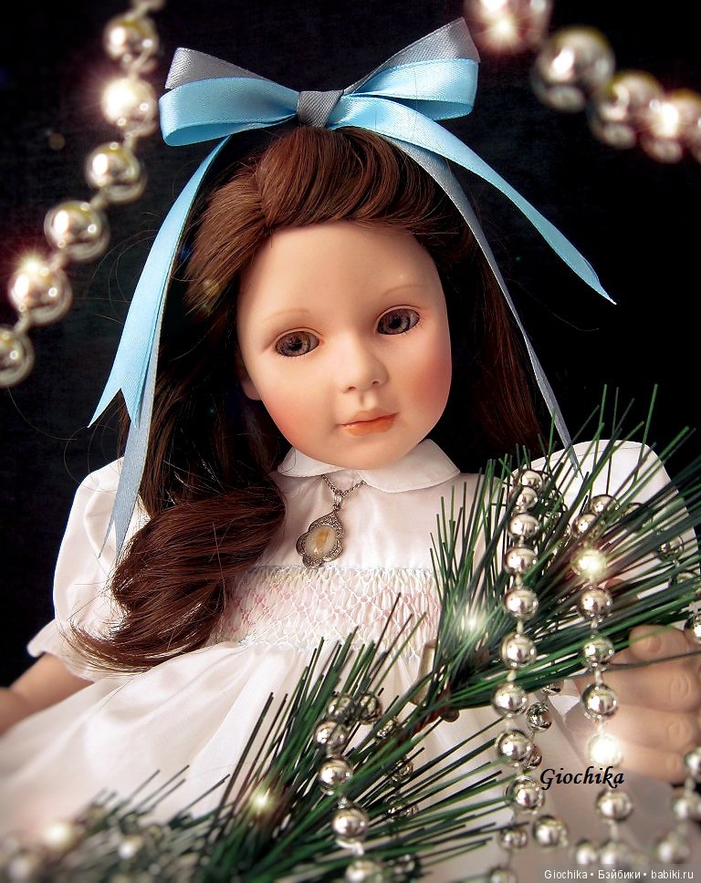 Серебряное Рождество — Куклы Pauline Bjonness (фото 2)