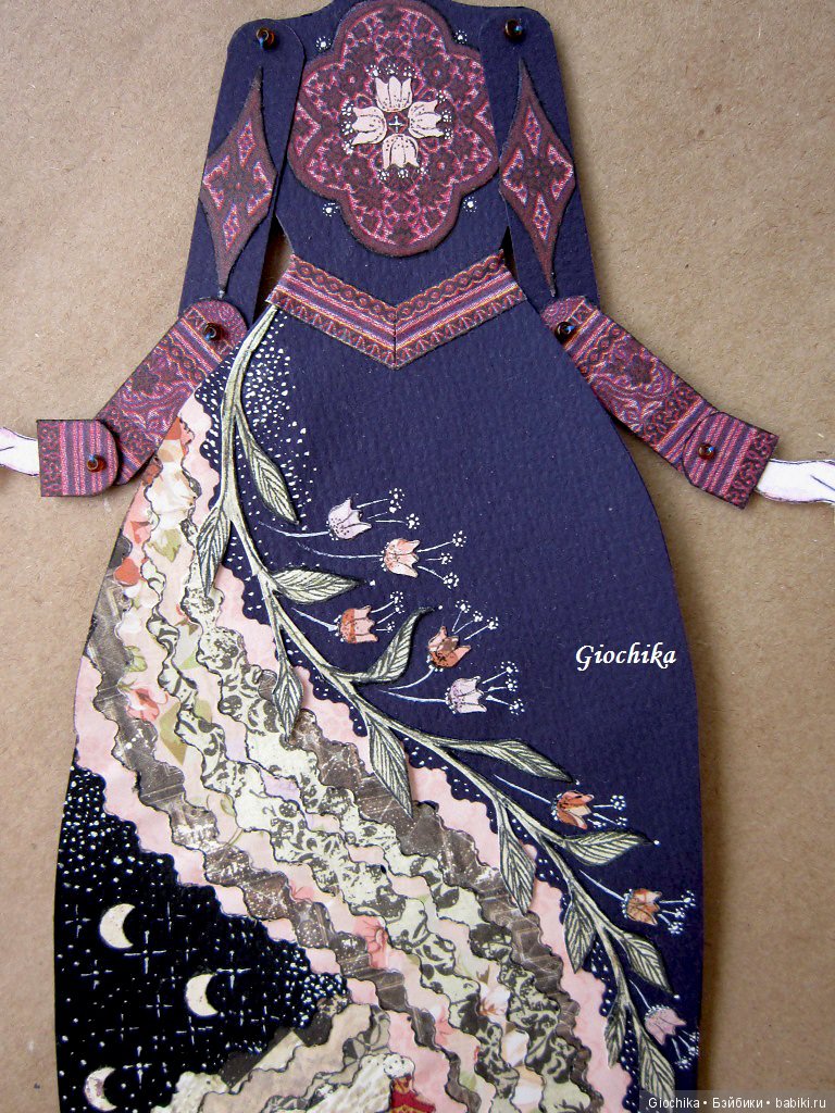 Делаю бумажных кукол (часть IV) Ундина и Мавка (фото 7)