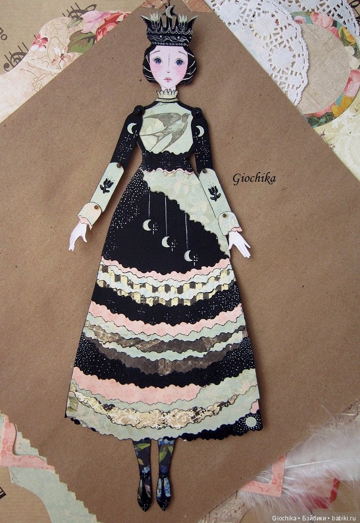 Делаю бумажных кукол (часть V) Хрупкость