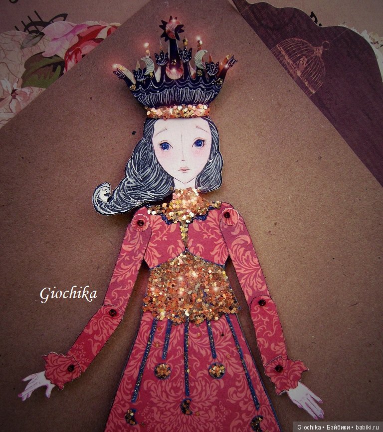 Делаю бумажных кукол: Невеста дракона (фото 2)