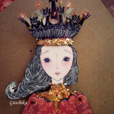 Делаю бумажных кукол: Невеста дракона