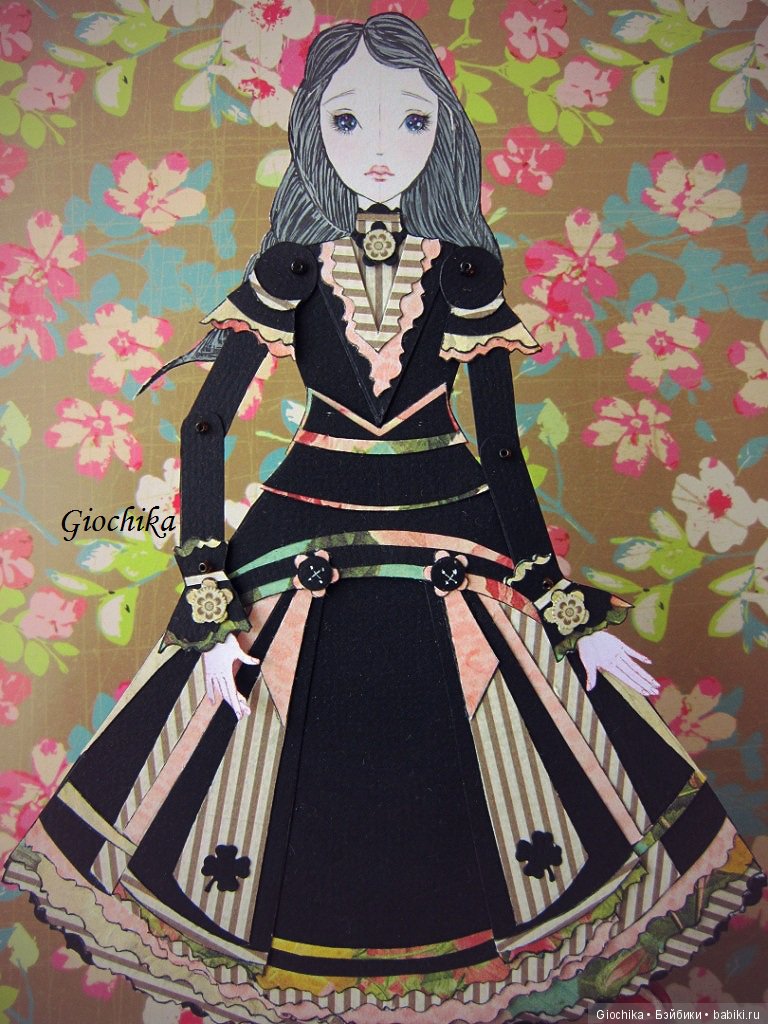 Делаю бумажных кукол: Миранда (фото 2)