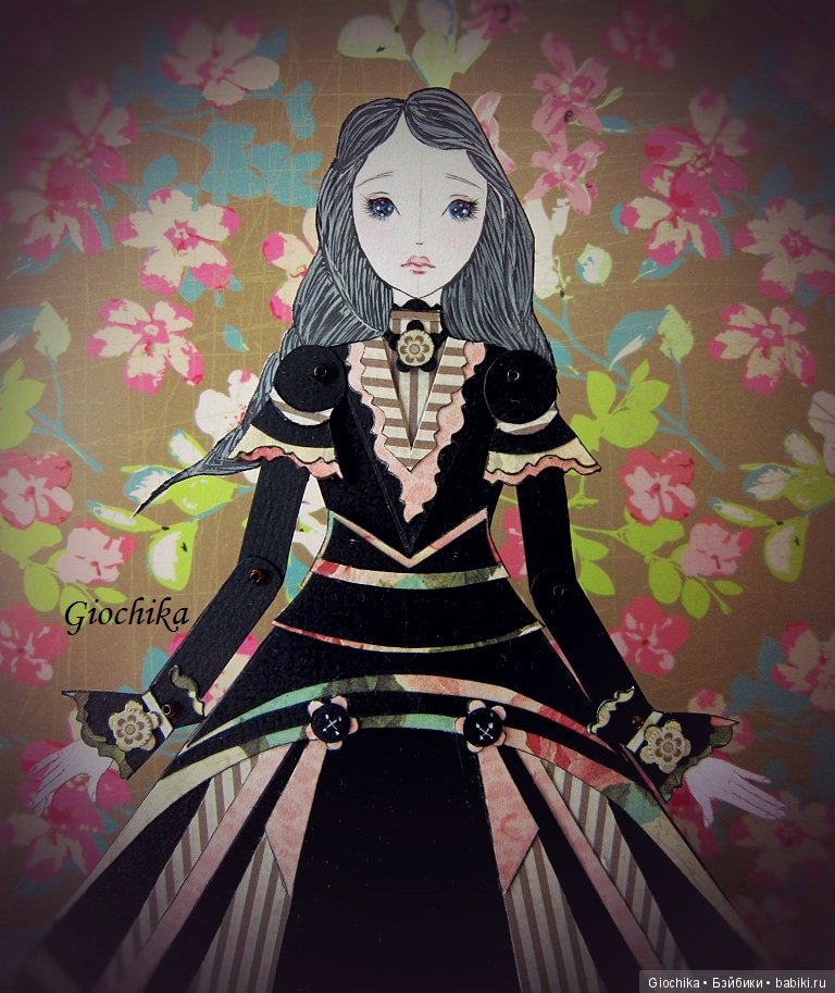 Делаю бумажных кукол: Миранда (фото 3)