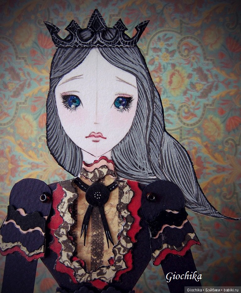 Делаю бумажных кукол: Алиса (фото 4)