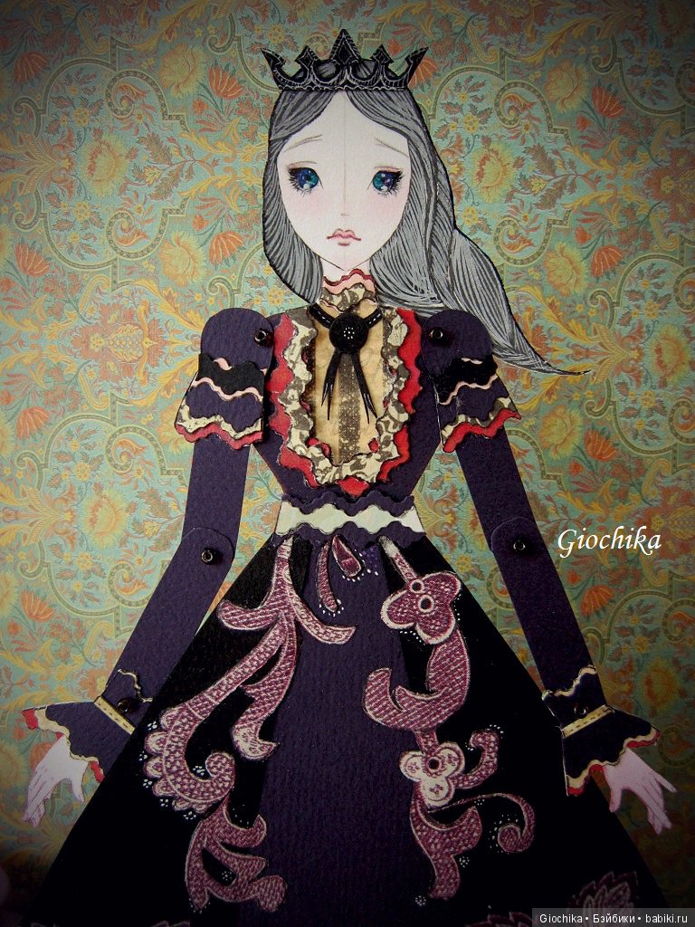 Делаю бумажных кукол: Алиса (фото 2)