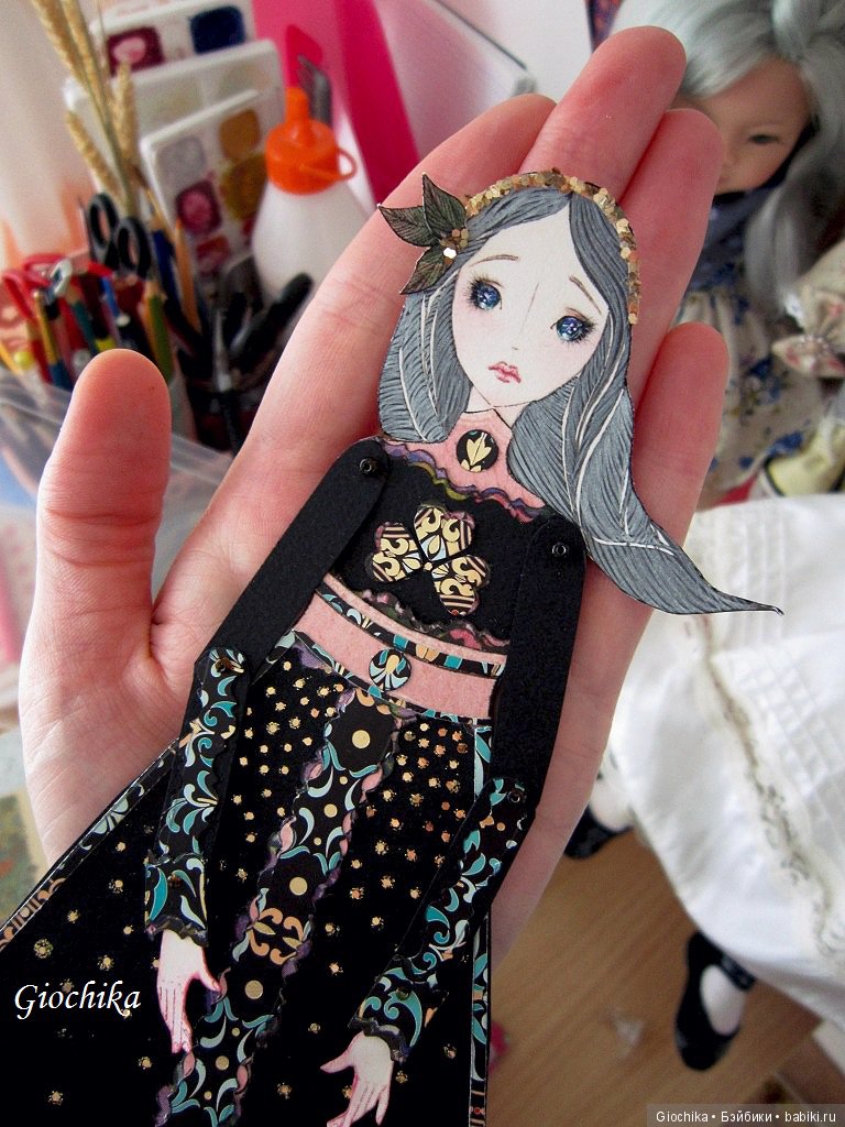 Делаю бумажных кукол: Молчание (фото 5)