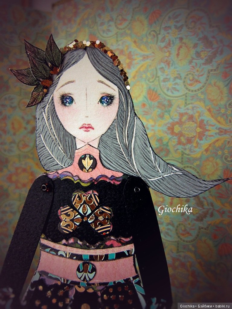 Делаю бумажных кукол: Молчание (фото 4)