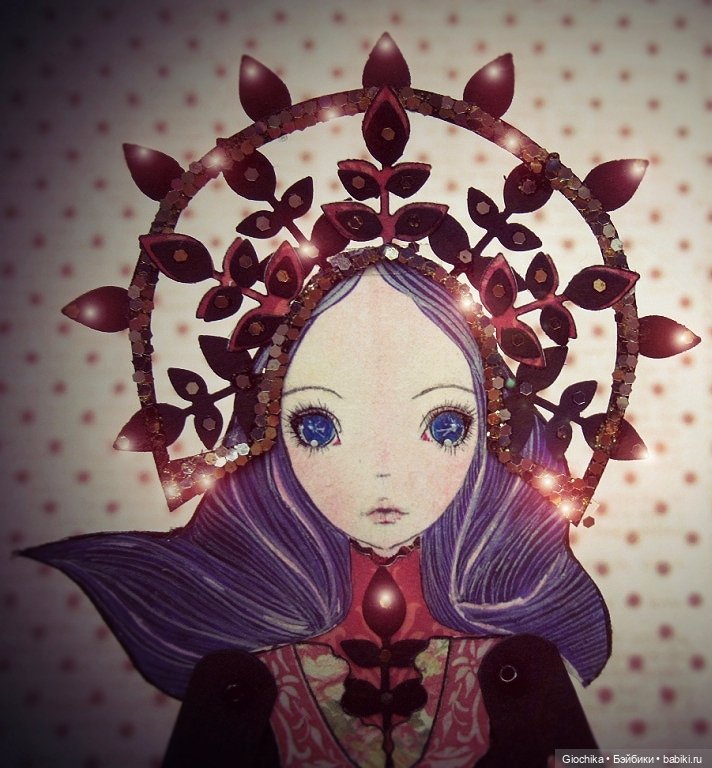 Мои бумажные куклы "Птицы полуночных садов"