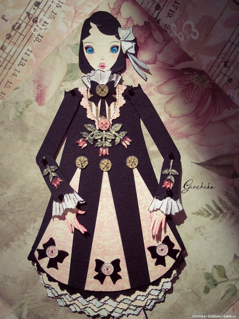 Моя бумажная кукла "Кукольный каприз" (фото 3)