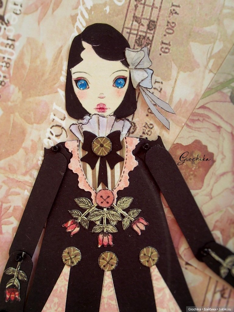 Моя бумажная кукла "Кукольный каприз" (фото 2)