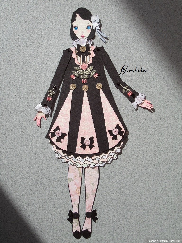 Моя бумажная кукла "Кукольный каприз" (фото 5)