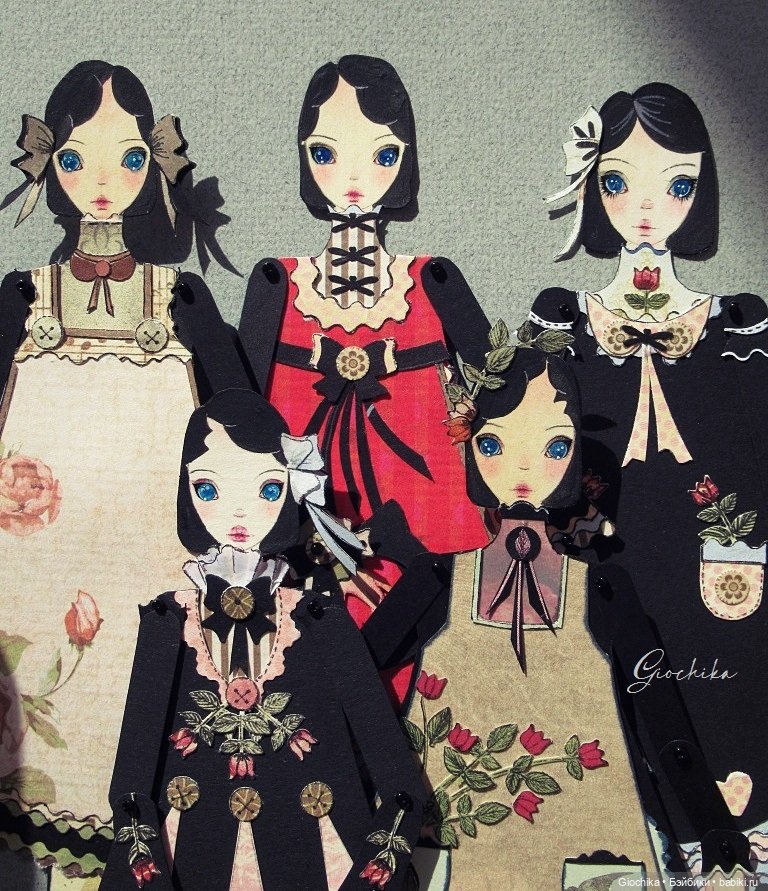 Бумажная кукла "Стану кошкой" (фото 7)