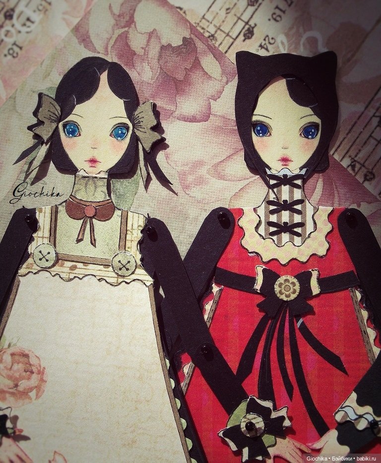 Бумажная кукла "Стану кошкой" (фото 6)