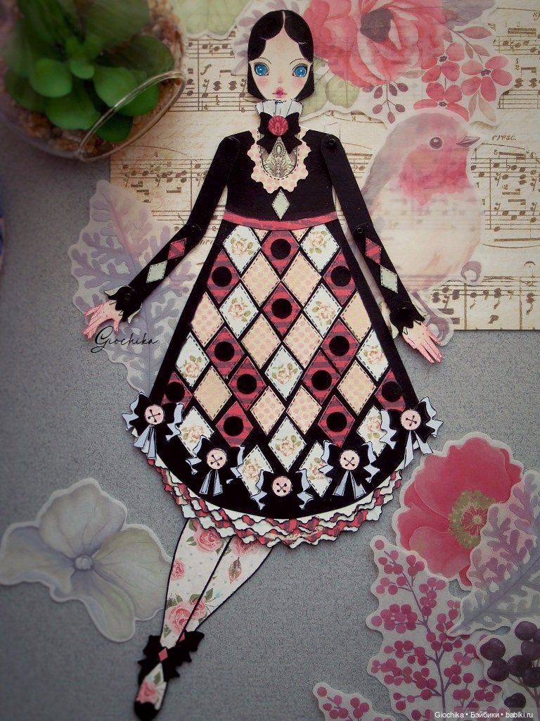Моя бумажная кукла "Тайная геометрия" (фото 2)